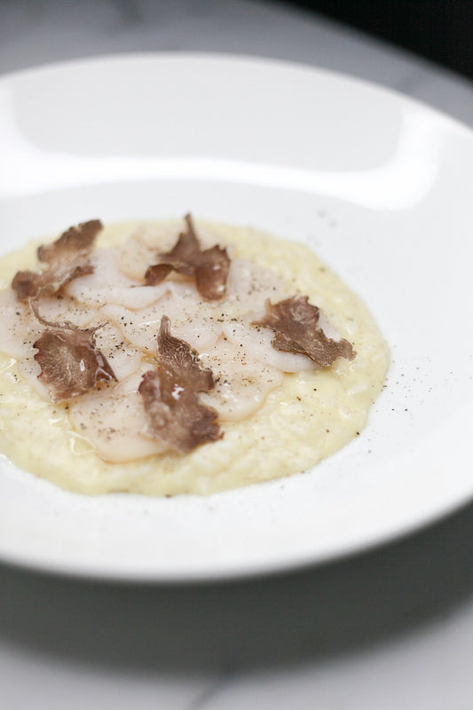 Black truffle risotto recipe